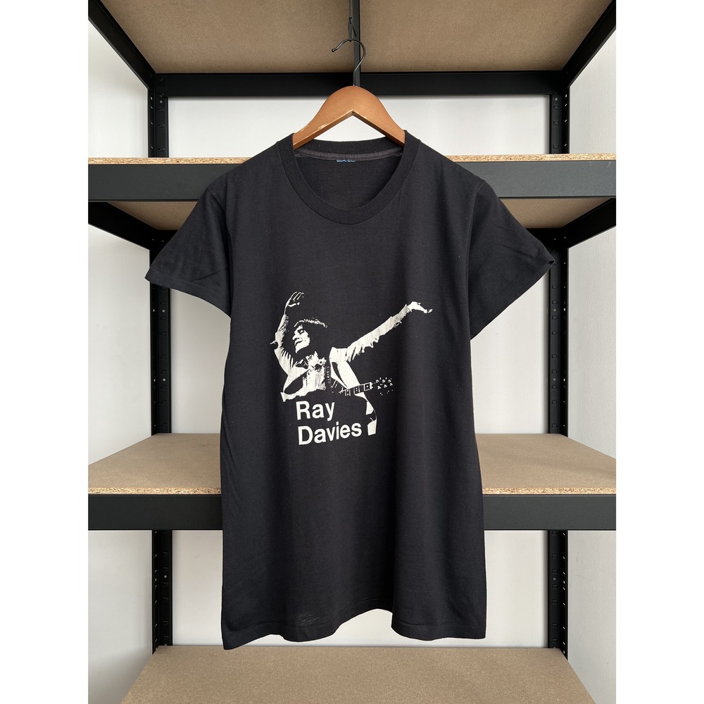 Band Tees × Rock T Shirt × Retro 80s Ray Davies